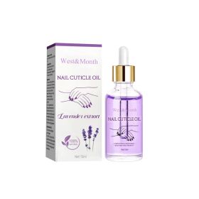 West&Month Nail Cuticle Oil, Grey Nails Soft Nails Thickening Moisturizing And Brightening Nails Care Oil